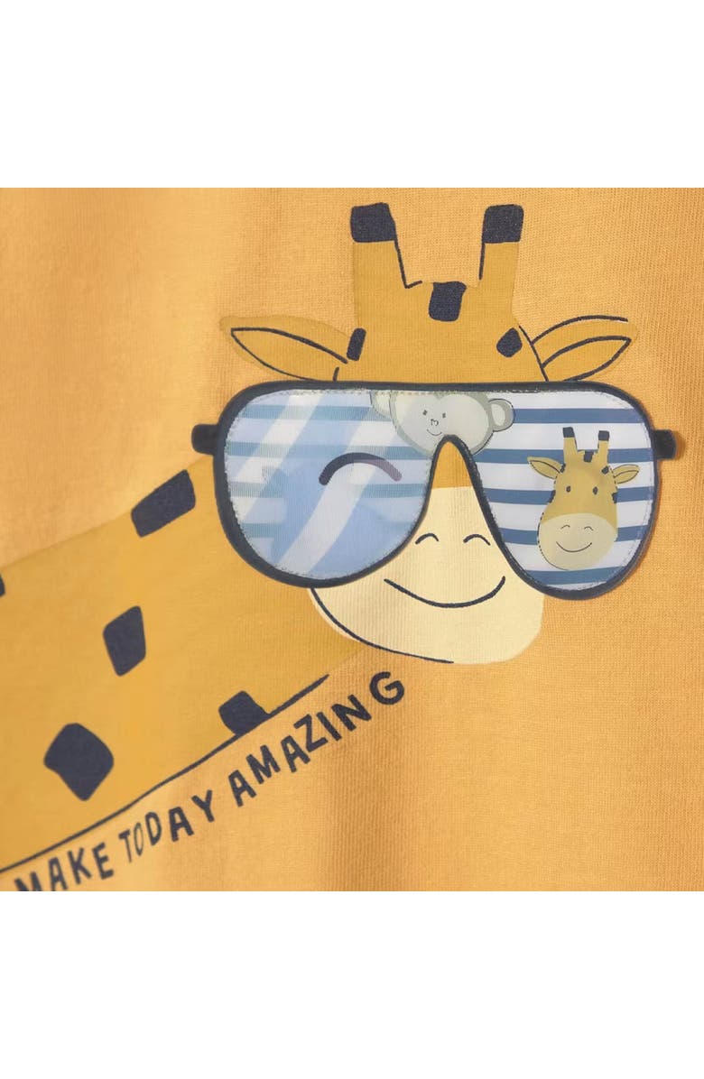 Mayoral Giraffe T-Shirt, Alternate, color, Mustard