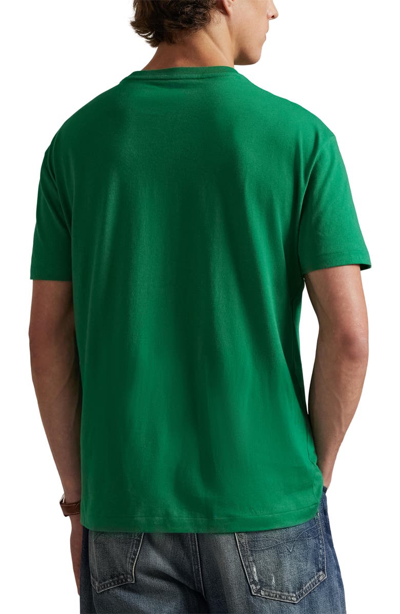 Polo Ralph Lauren Classic Fit Jersey Crewneck T-Shirt, Alternate, color, Erin Green/ C3966