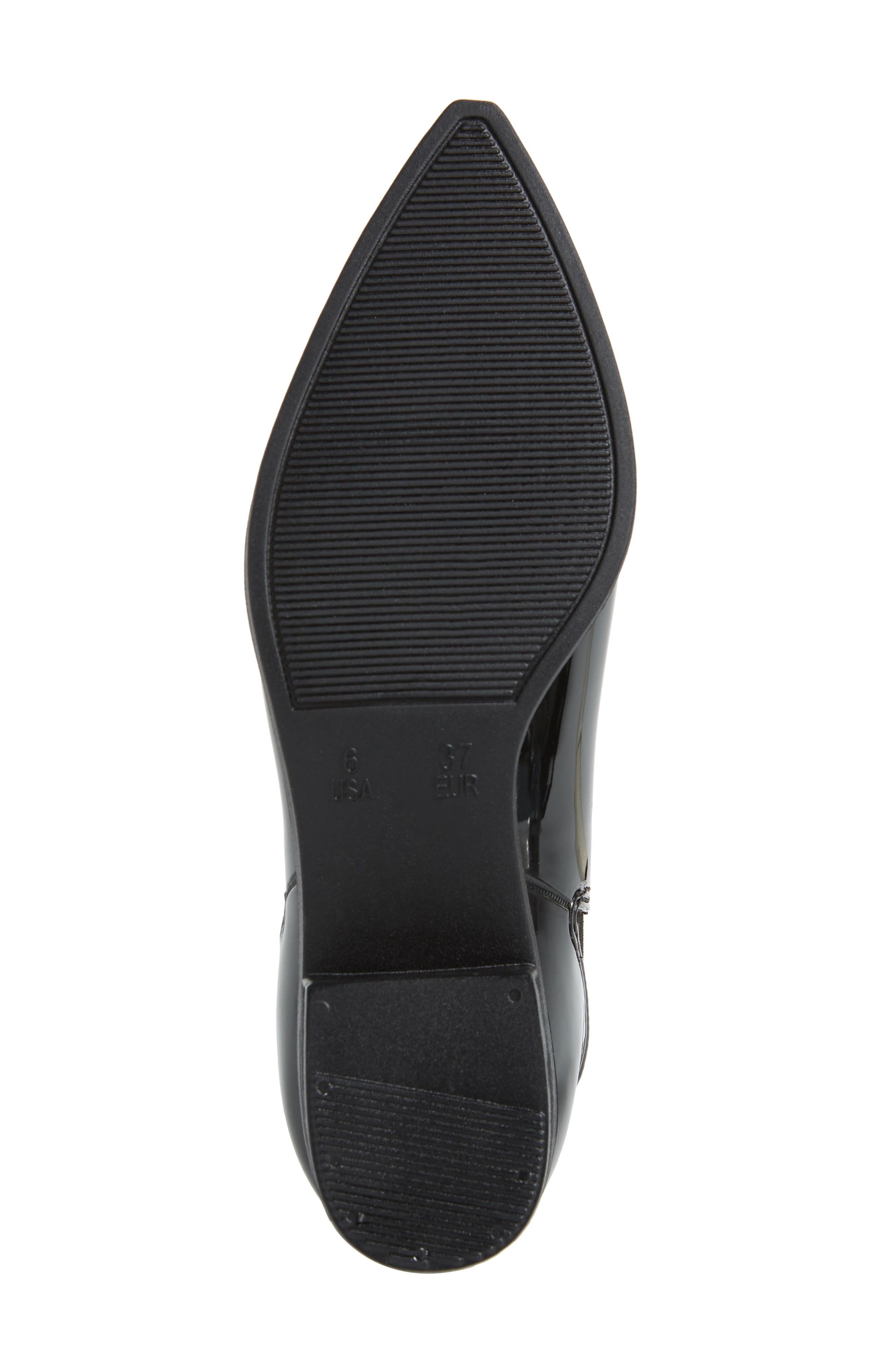 Mist Chelsea Waterproof Rain Boot, Alternate, color, BLACK SHINY