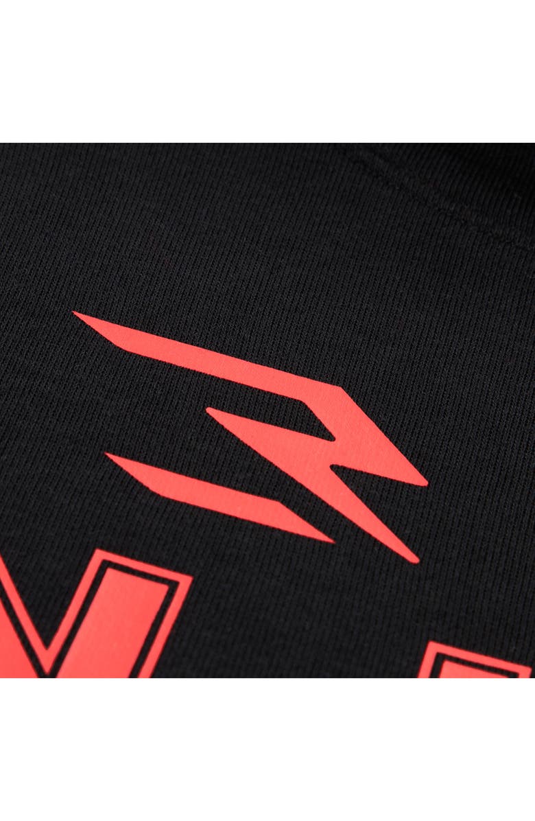 3 Brand Kids' Triple Logo Hoodie, Alternate, color, Black