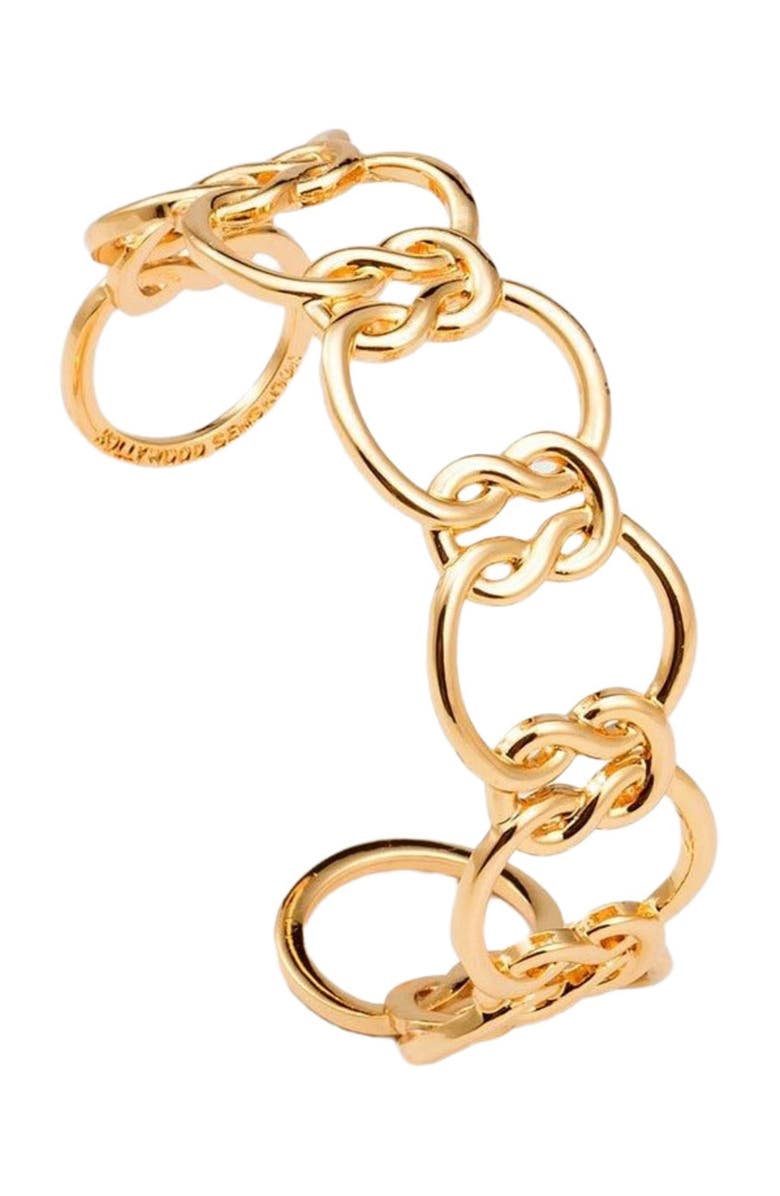 Hollywood Sensation Love Knot Bracelet, Alternate, color, Gold