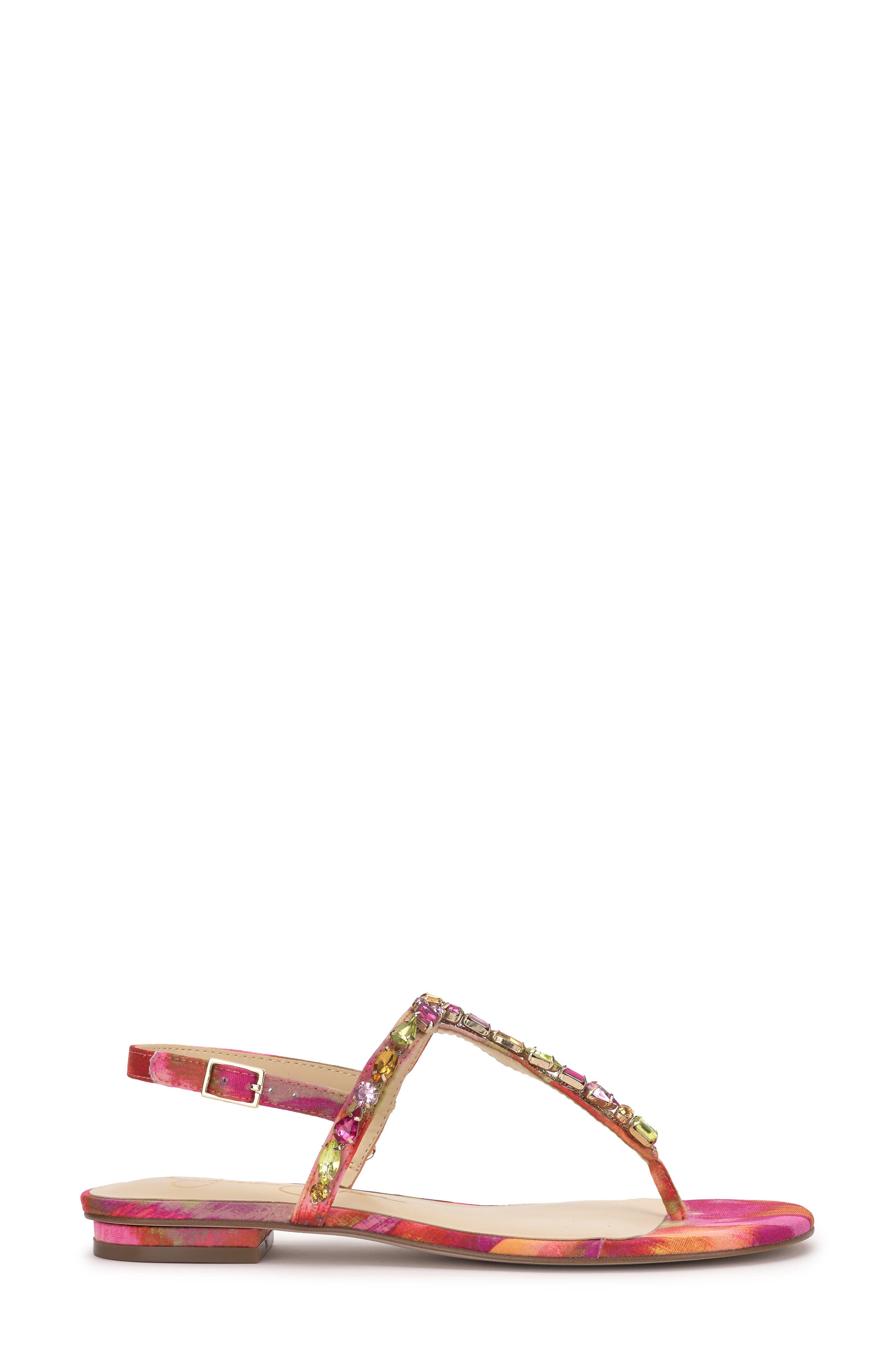 Dehna Slingback Sandal, Alternate, color, PINK RED