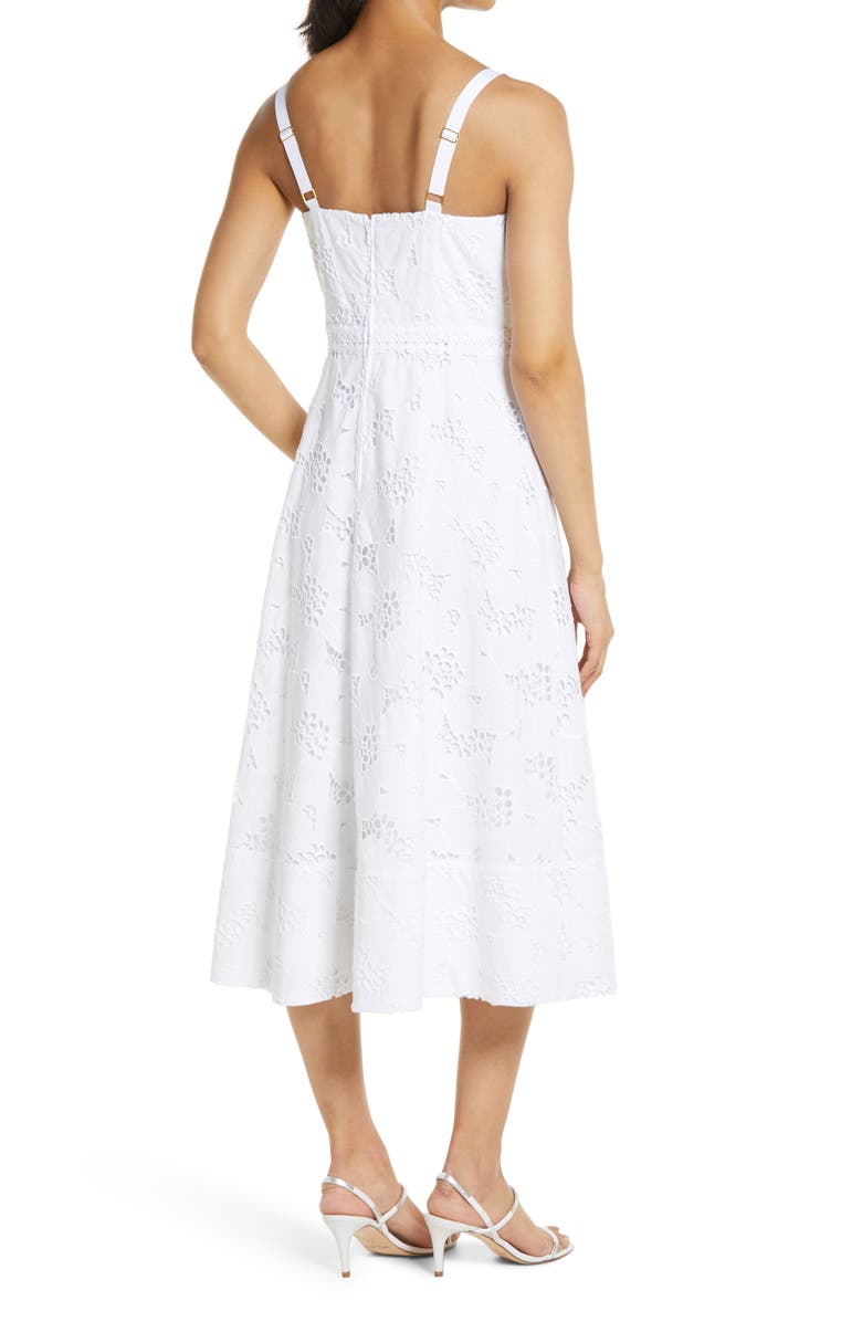 Lilly Pulitzer<sup>®</sup> Fawn Eyelet Embroidered A-Line Dress, Alternate, color, 