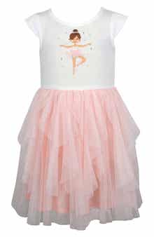 Zunie Kids' Cap Sleeve Tutu Dress