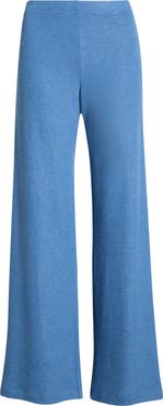 LESET Lauren Wide Leg Knit Pants