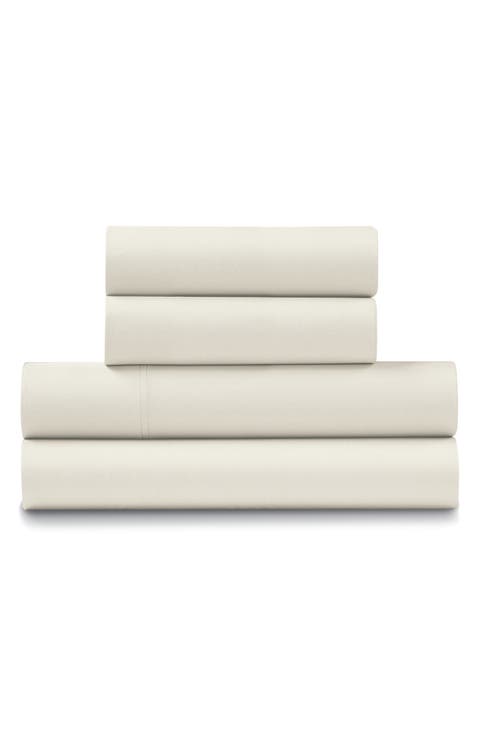 1200 Thread Count Cotton Sateen 4-Piece Sheet Set