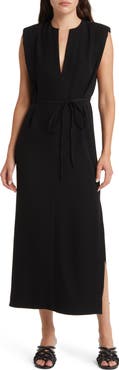 rag & bone Harriet Tie Waist Sleeveless Maxi Dress