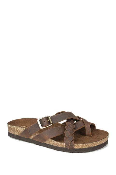 Harrington Leather Footbed Sandal