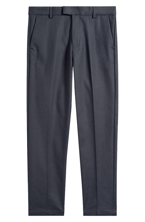 Reiss Kids' Eastbury Stretch Cotton Pants in Steel Blue 