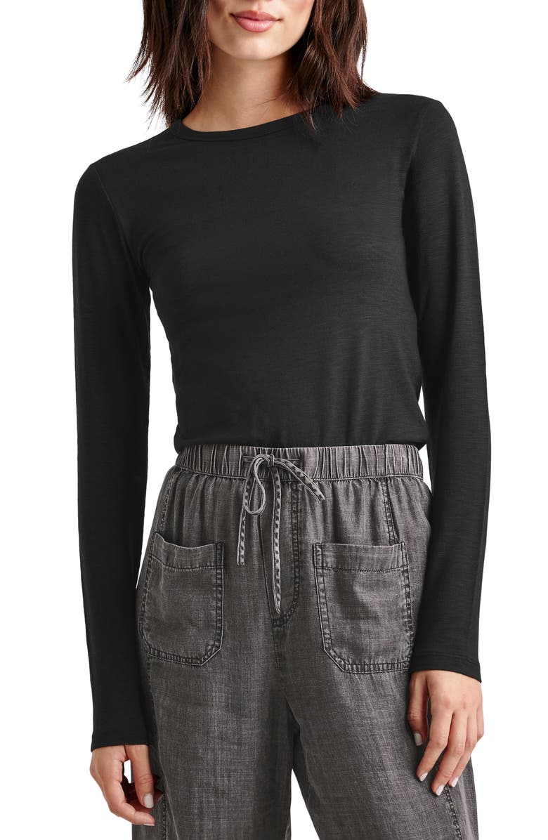 Splendid Eva Slub Top, Main, color, 