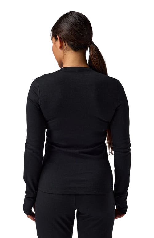 Backcountry Cedars Rws Merino Mid-wt Baselayer Crew Top In Gold