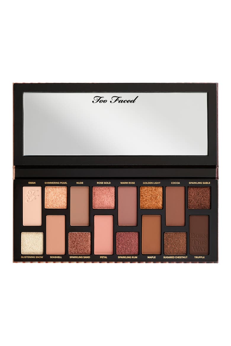 Born This Way The Natural Nudes Eyeshadow Palette, Alternate, color, NO COLOR