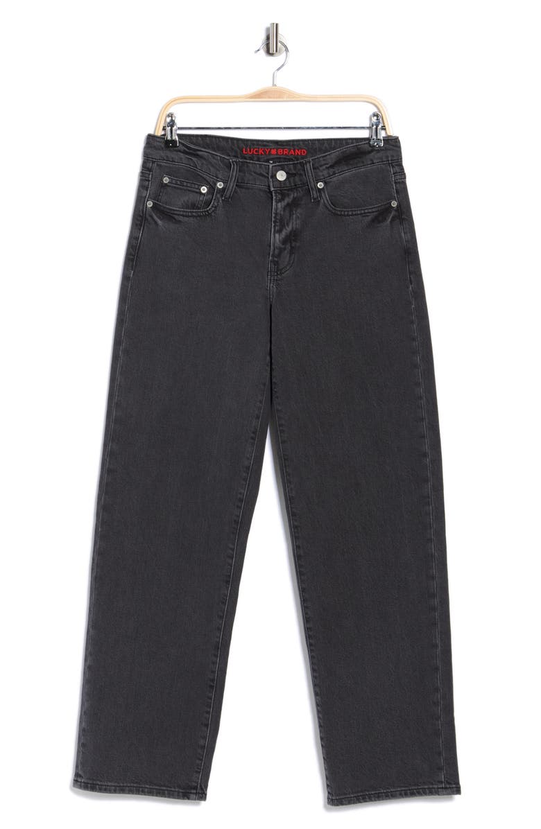 Lucky Brand Baggy Wide Leg Jeans, Main, color, Worthington
