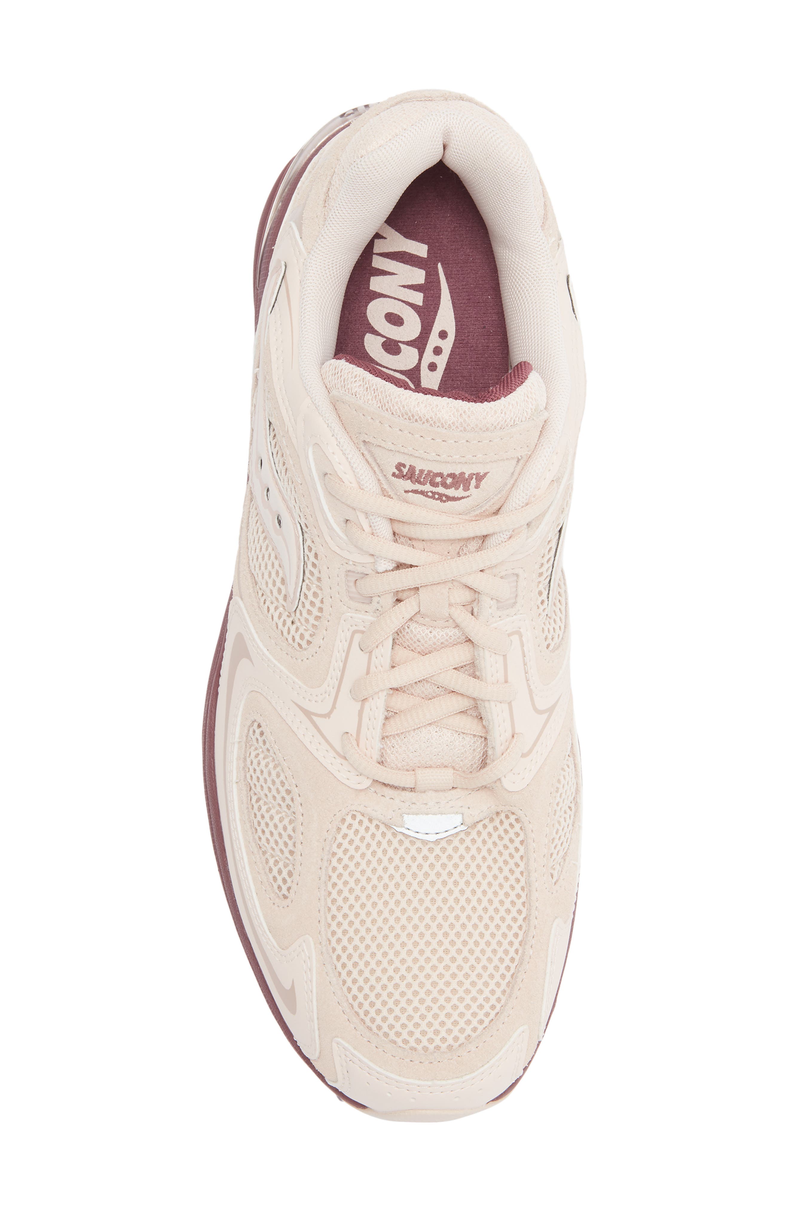 Grid Jazz 9 Sneaker, Alternate, color, PEONY/ PURPLE