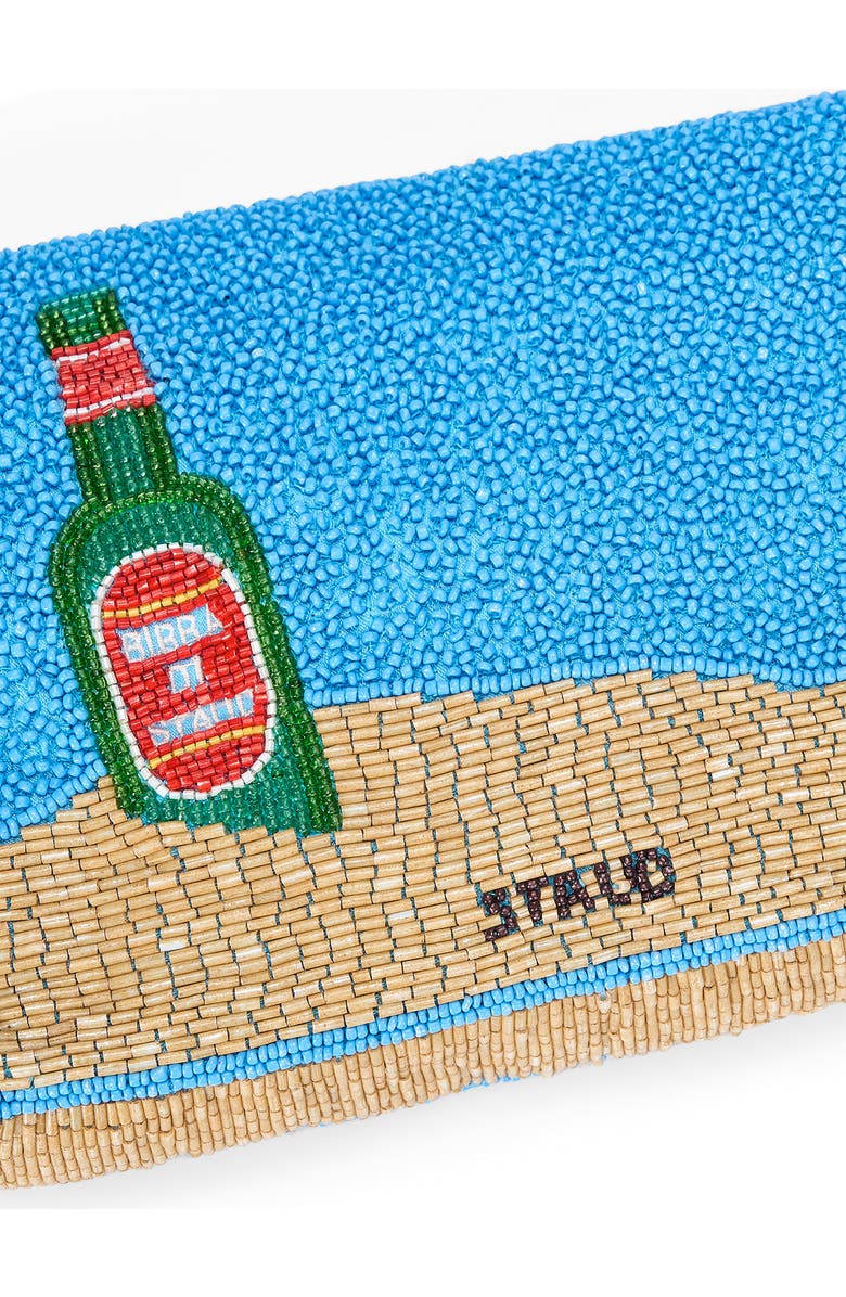 STAUD Timmy Beaded Convertible Shoulder Bag, Alternate, color, Sundaze