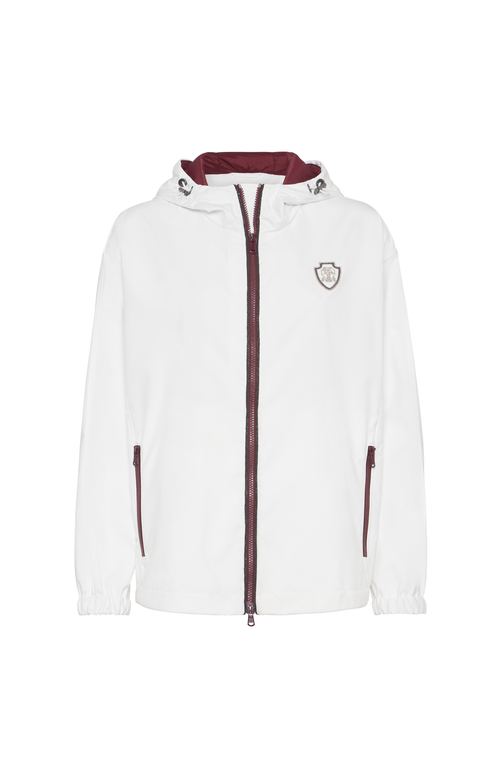Brunello Cucinelli Long Sleeve Casual Jacket In White