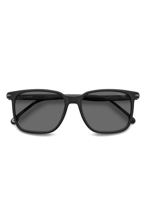 Carrera Eyewear 55mm Polarized Rectangular Sunglasses In Multi