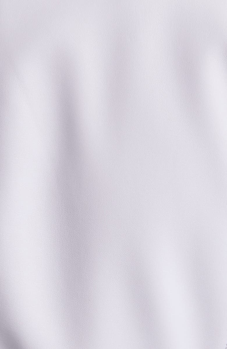 Sanctuary Belted Faux Leather Blazer, Alternate, color, Lavender