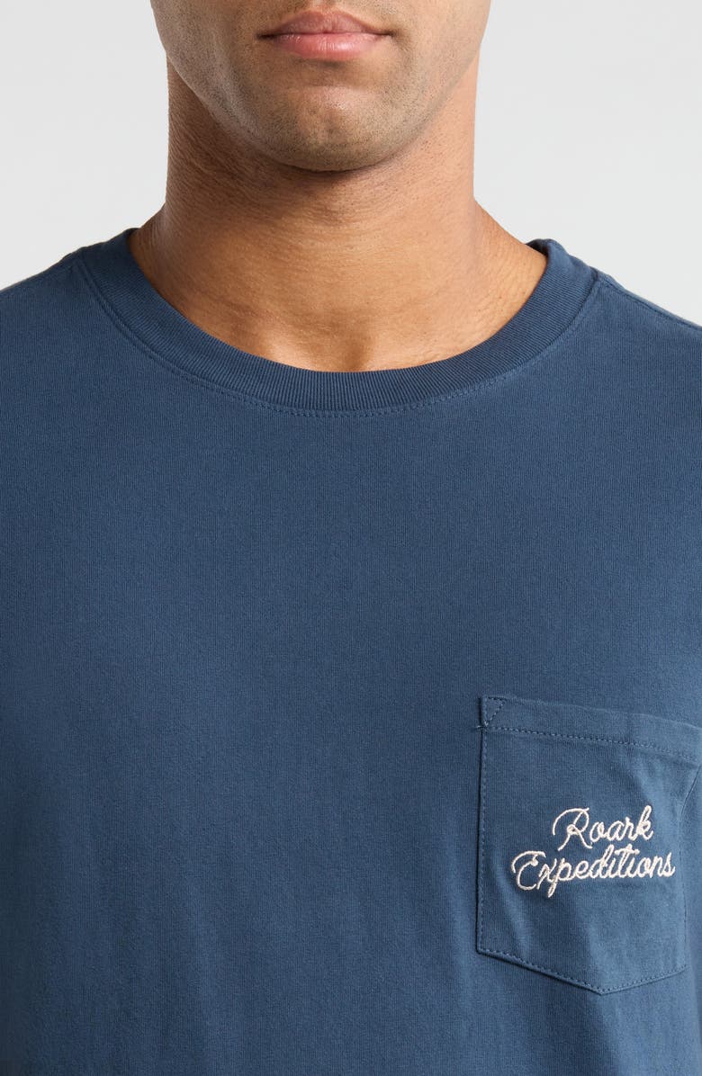 Roark Expeditions Graphic Regular Fit T-Shirt, Alternate, color, Navy