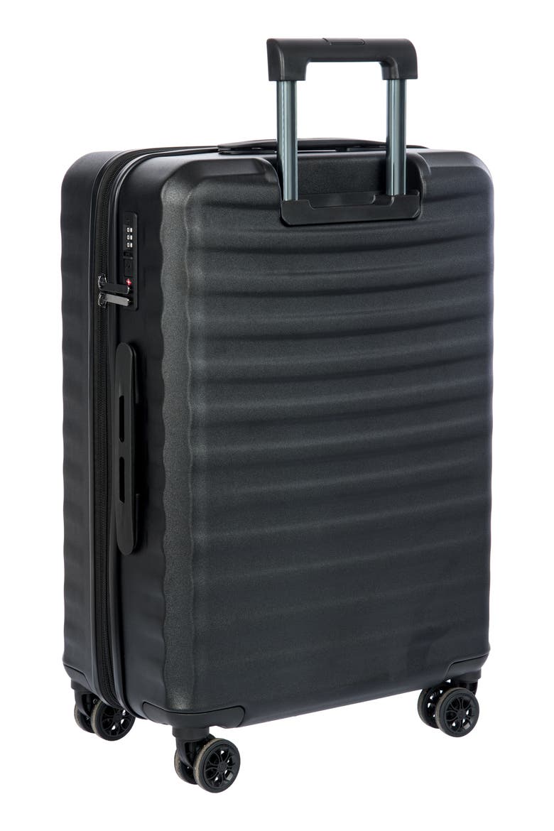 B Y Nausicaa 27 Inch Expandable Spinner Suitcase, Alternate, color, BLACK