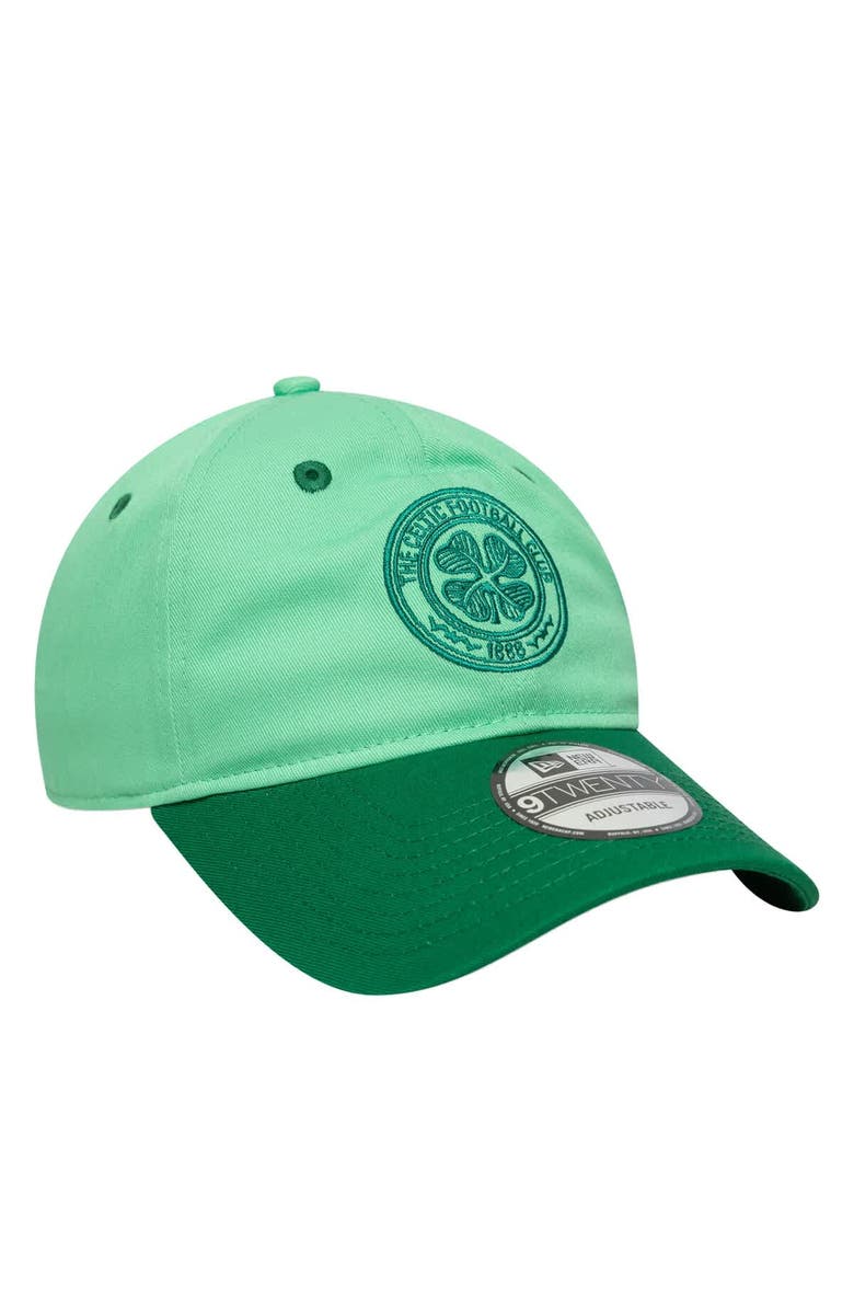 New Era Men's New Era  Green Celtic Contract 9TWENTY Adjustable Hat, Alternate, color, 