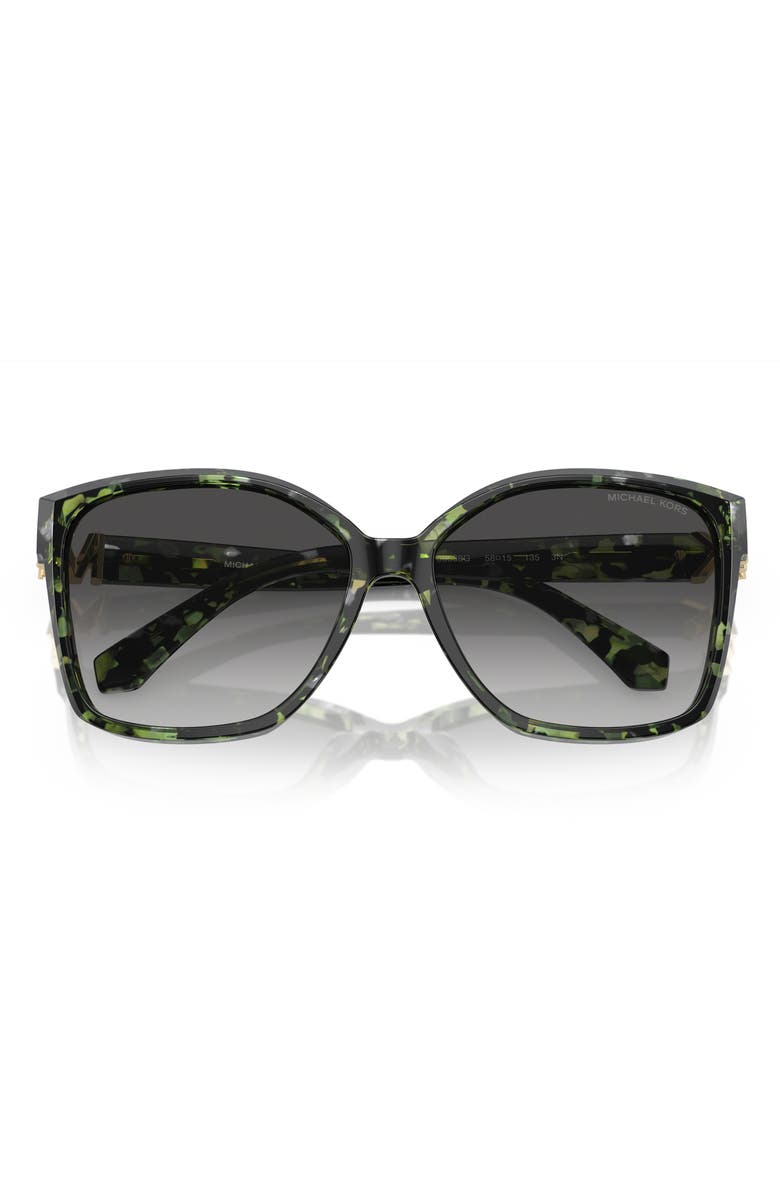 Michael Kors Malia 58mm Square Sunglasses, Alternate, color, 