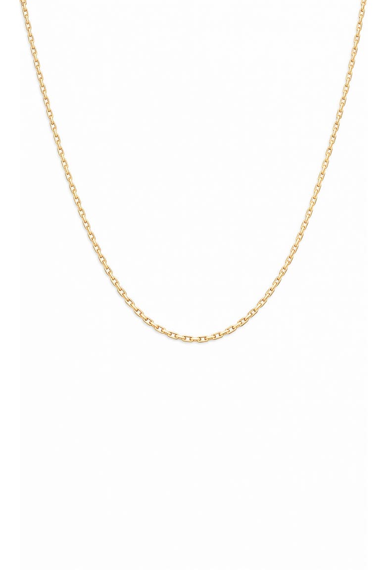 Dainty Mariner Chain Necklace, Main, color, GOLD
