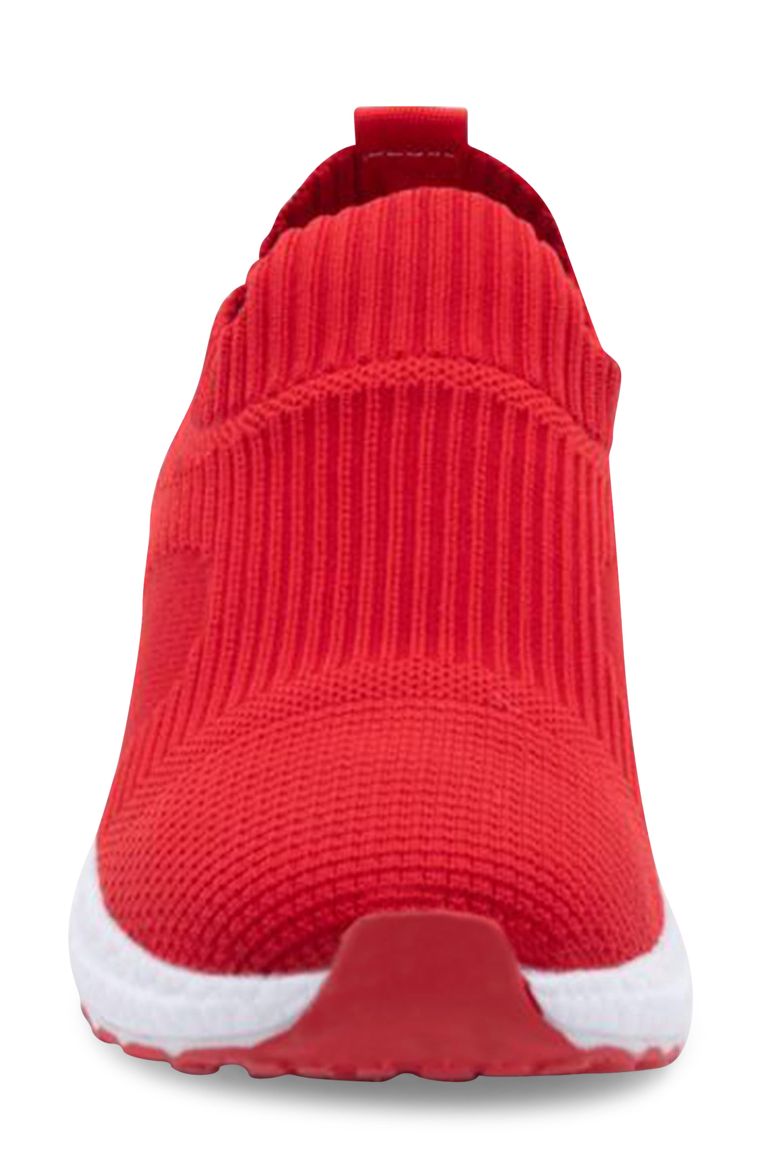 Waterproof Slip On Sneaker, Alternate, color, RED KNIT