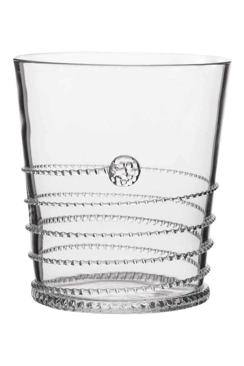 Amalia Double Old Fashioned Glass, Main, color, CLEAR