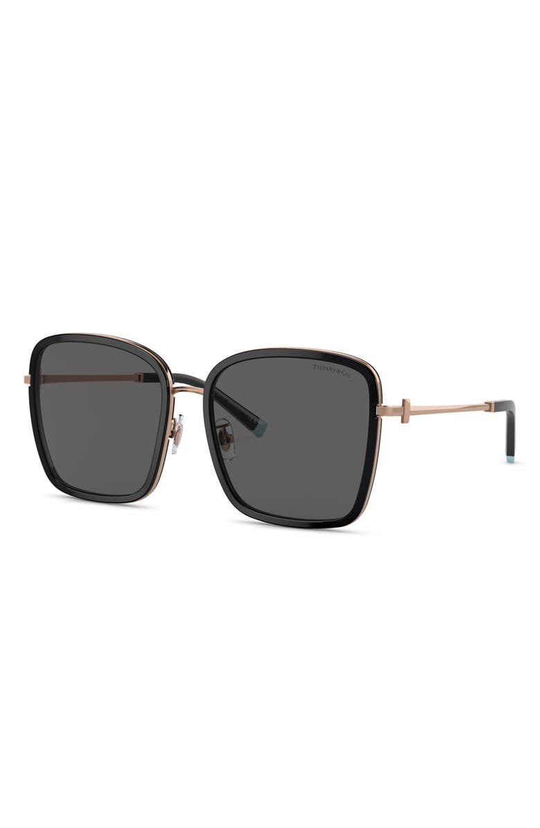 Tiffany & Co. 59mm Square Sunglasses, Alternate, color, 