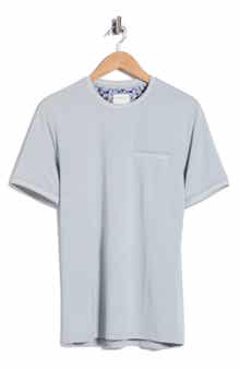 DENIM AND FLOWER Tipped Pocket T-Shirt