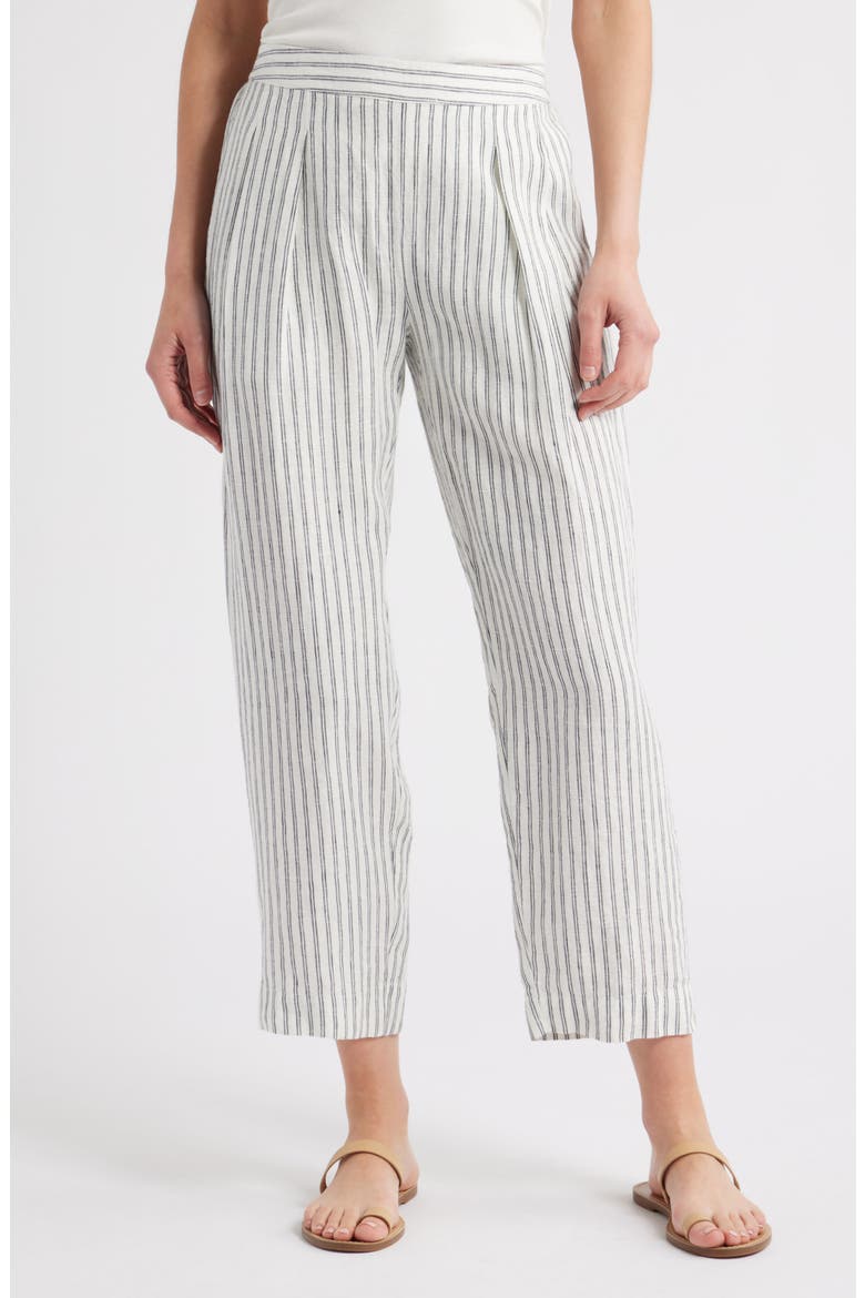 Grayson Stripe Linen Pants, Main, color, LINEN STRIPE