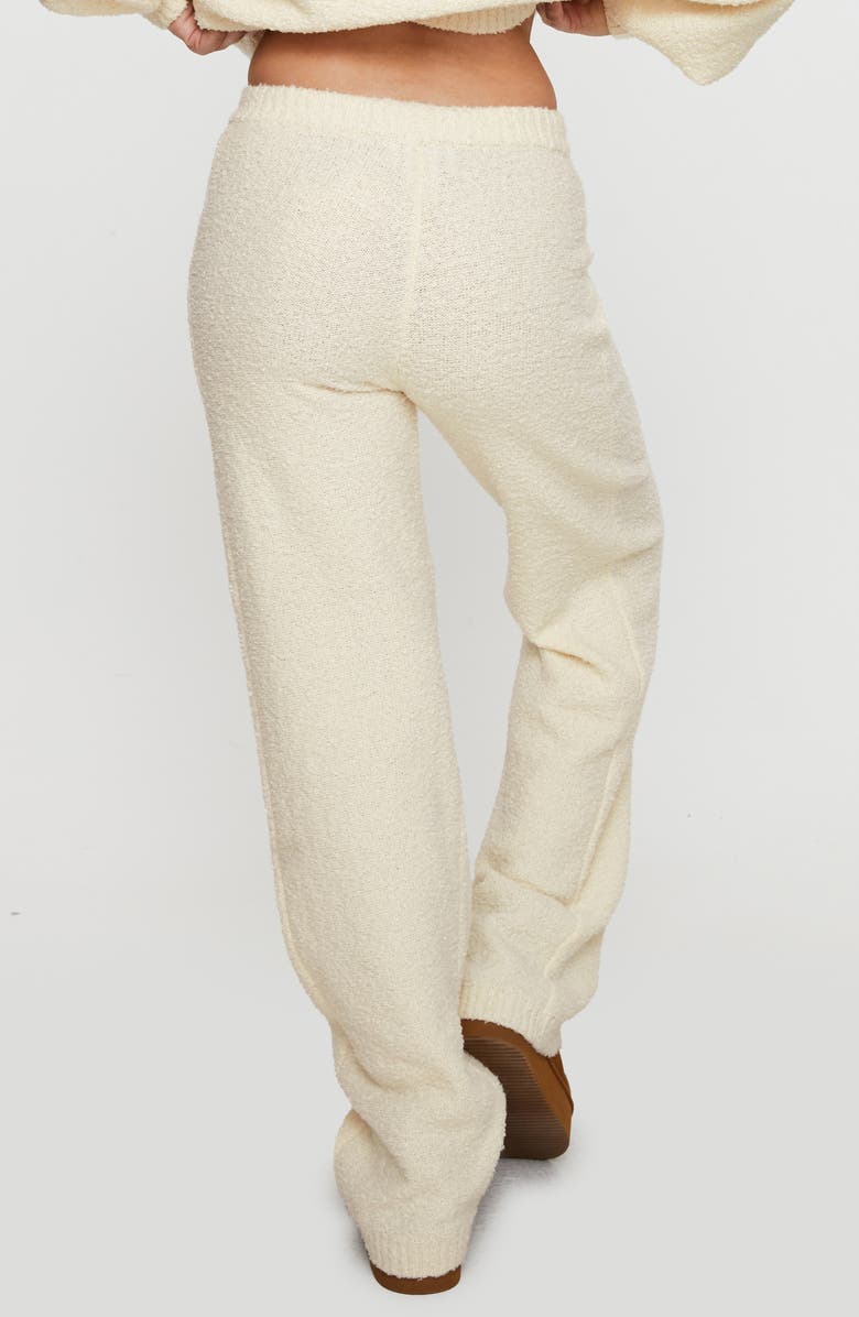 Princess Polly Susi Fluffy Knit Drawstring Pants, Alternate, color, 