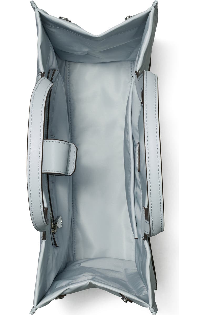 Tory Burch Small Ella Recycled Nylon Tote, Alternate, color, Powder Blue