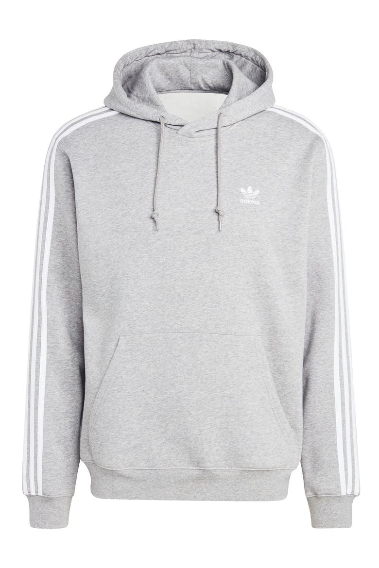 Adicolor Classics 3-Stripes Hoodie, Alternate, color, MGREYH