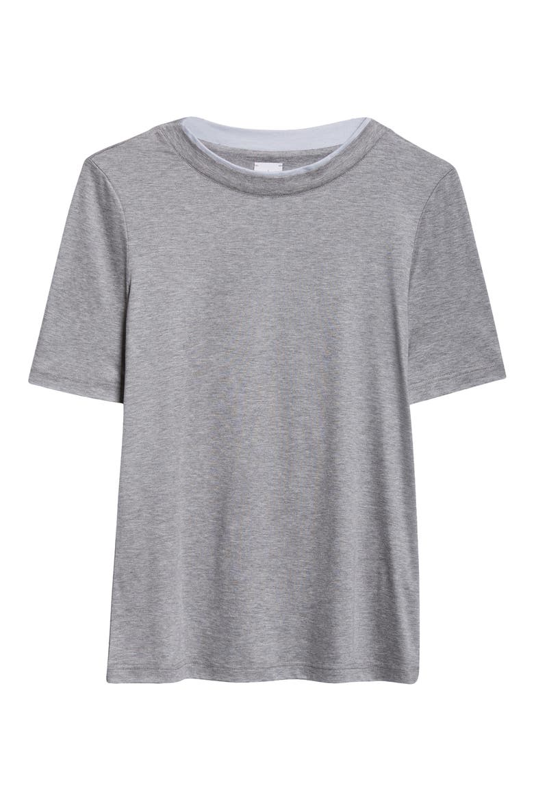 Layered T-Shirt, Alternate, color, GREY