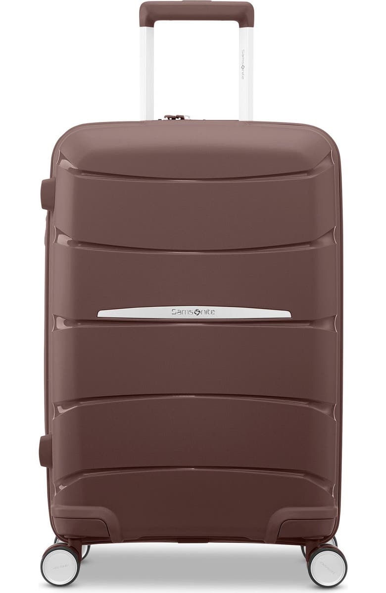 Samsonite Outline Pro Carry-On Spinner, Main, color, Cocoa Chocolate Mauve
