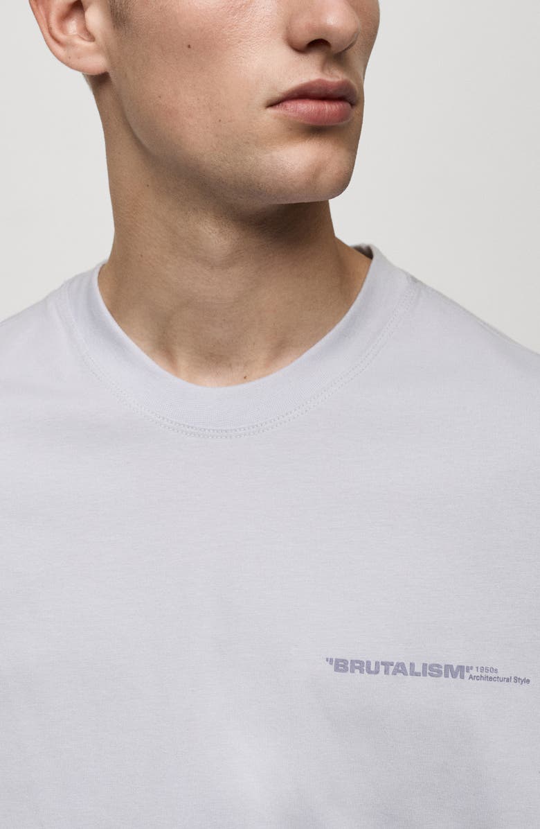 MANGO Cotton Graphic T-Shirt, Alternate, color, 