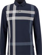 Barbour Blaine Tartan Long Sleeve Polo