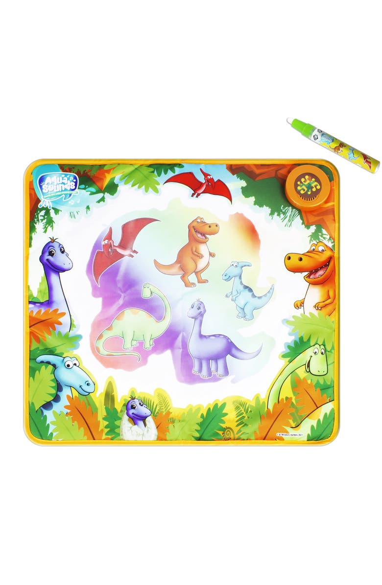 Sinco Aqua Sounds Magic Mat Dinosaur Adventure Water Drawing, Ages 2+, Alternate, color, Multicolored
