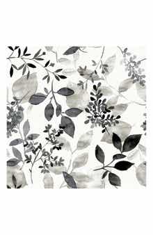 Wallpops Breezy Floral Chevron Wallpaper