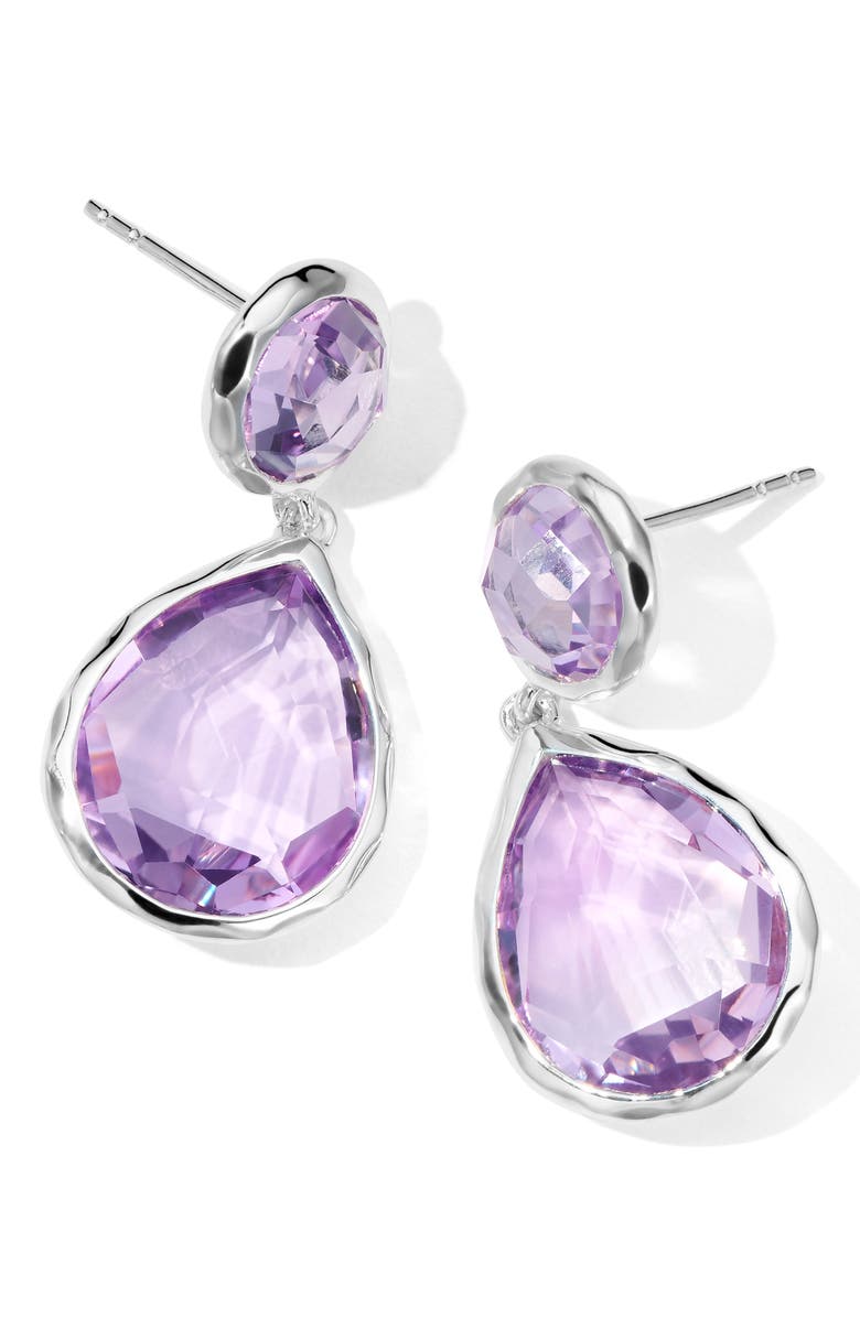 Ippolita Large Rock Candy Amethyst Drop Earrings, Alternate, color, 