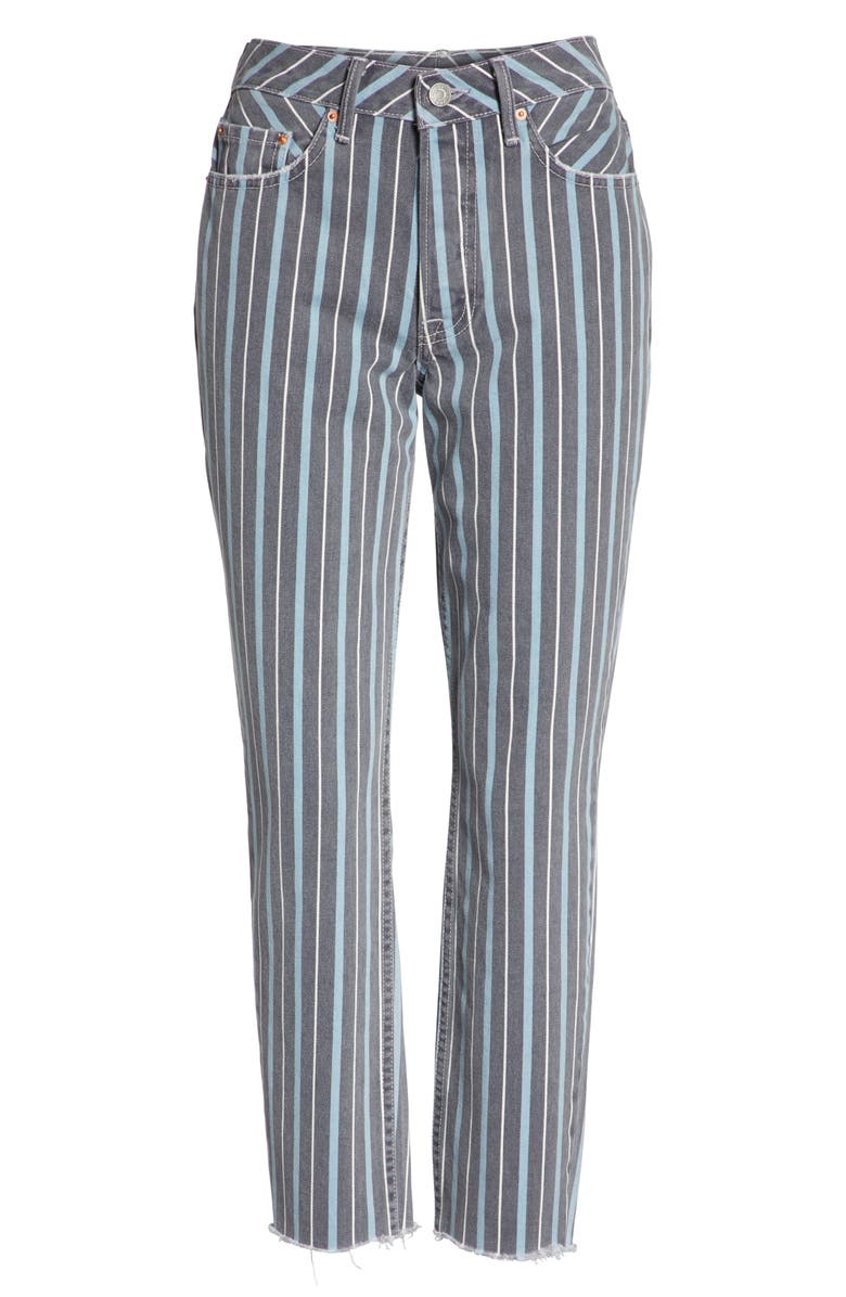 GRLFRND Karolina High Waist Crop Skinny Jeans, Alternate, color,