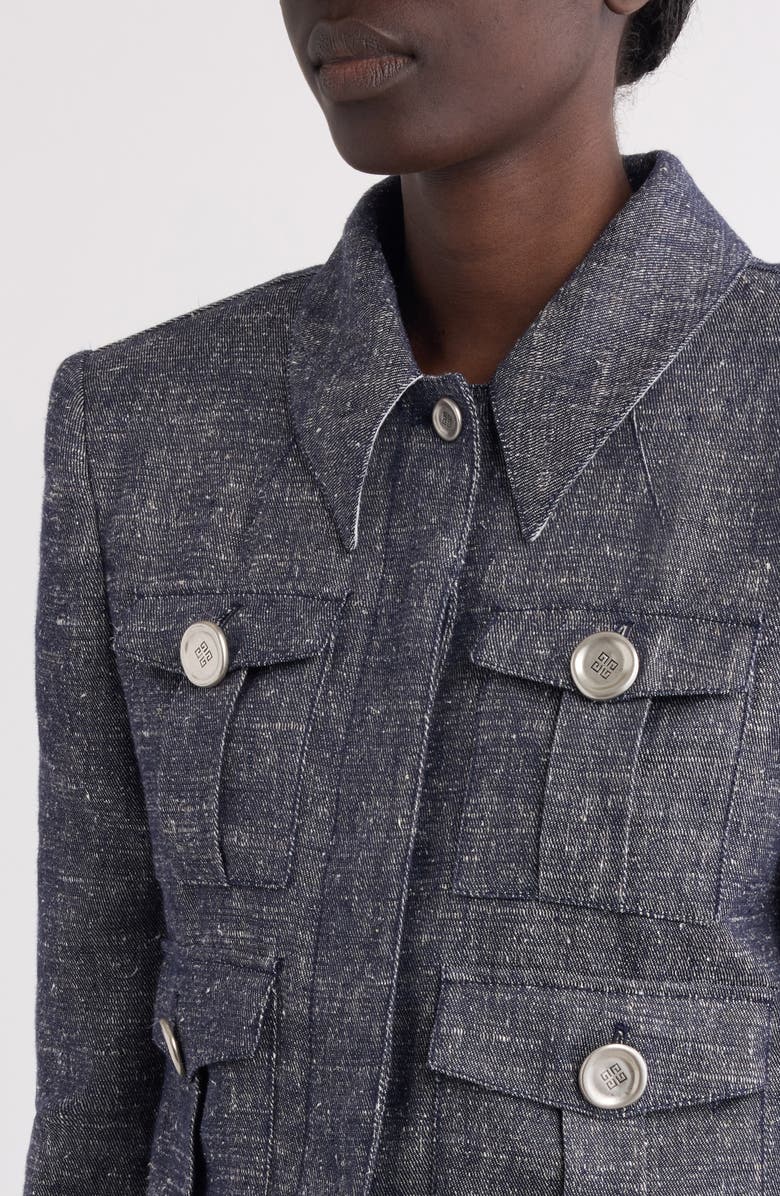 Givenchy Four Pocket Jacket, Alternate, color,