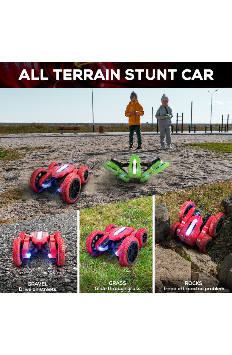 Force1 Tornado Extreme Rechargeable RC Car, Alternate, color, Red