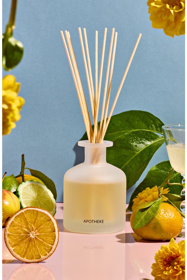 Bergamot Tangerine Reed Diffuser, Alternate, color, TRANSLUCENT