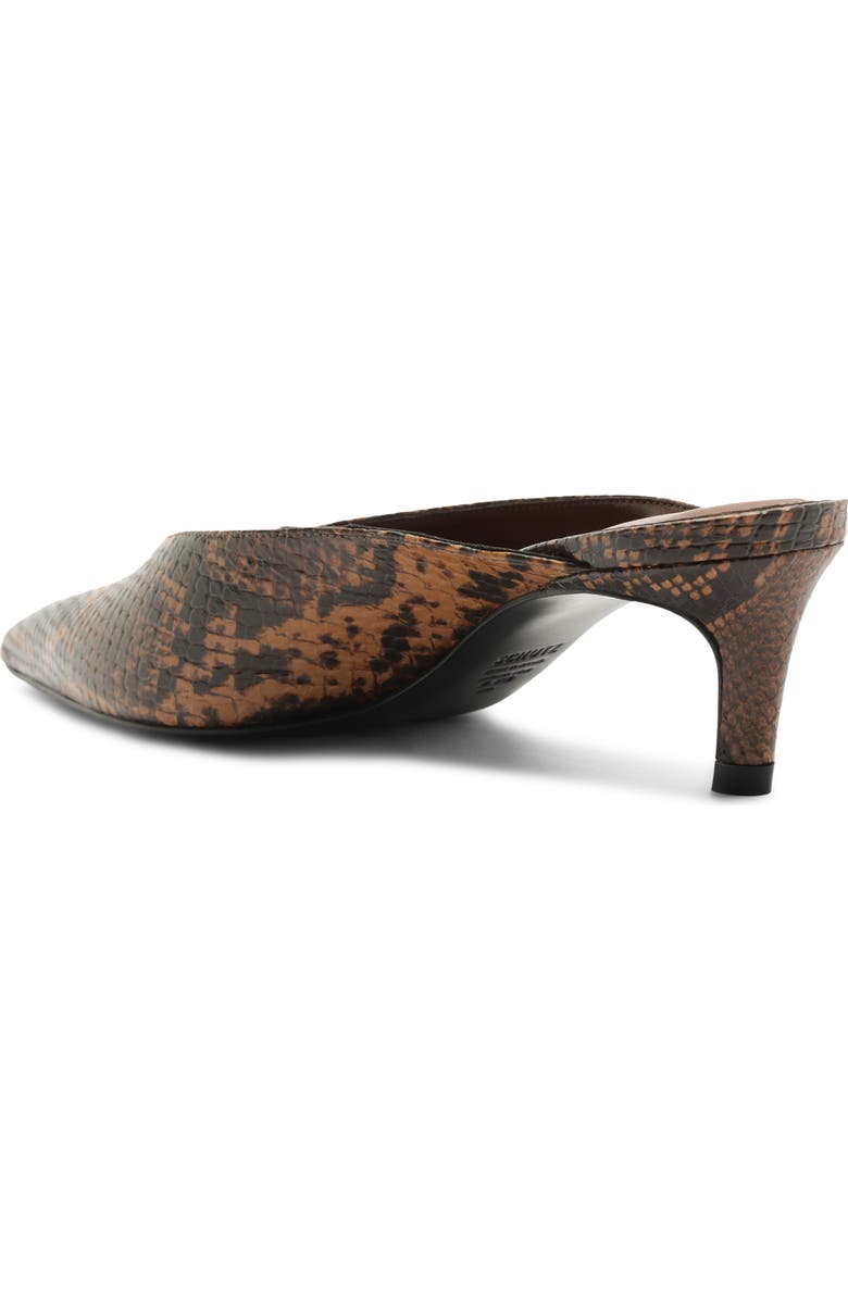 Schutz Loren Mule, Alternate, color, Pecan Brown