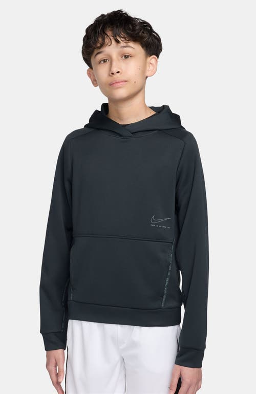 Nike Kids' Dri-fit Hoodie In Black