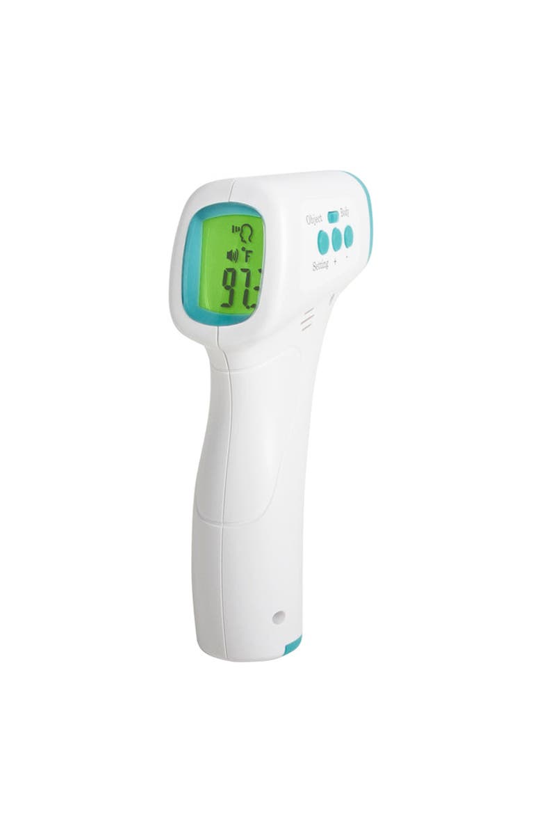 ESCALI Infrared Forehead Thermometer, Main, color, White/Blue