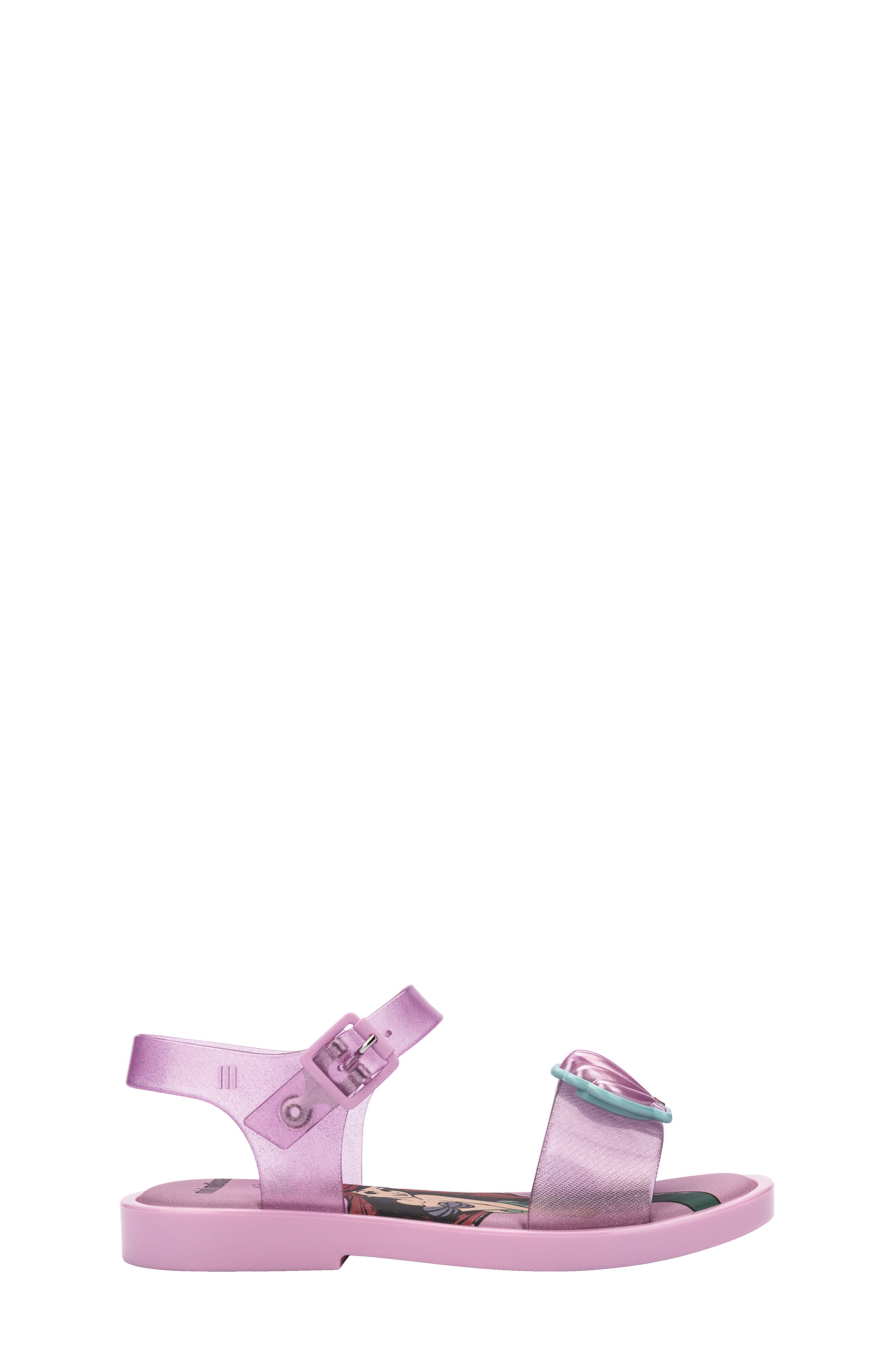 x Disney Mar Jelly Sandal, Alternate, color, PINK GLITT